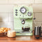 Swan Nordic Espressomachine - Groen - met Stoompijpje