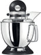 KitchenAid Artisan 5KSM175PSEBK - Keukenrobot - 4,8L RVS kom 300W - Vulkaanzwart