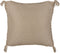 ERIGERON - Sierkussen set van 2 - Beige - 45 x 45 cm - Jute
