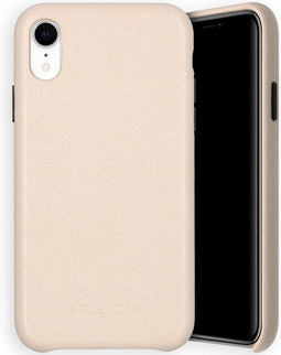 Selencia Hoesje Geschikt voor iPhone Xr Hoesje - Selencia Gaia Slang Backcover - Wit