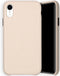 Selencia Hoesje Geschikt voor iPhone Xr Hoesje - Selencia Gaia Slang Backcover - Wit