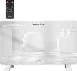 Erikssøn Elektrische Kachel - 1500W Heater - Wit