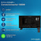 Erikssøn Elektrische Kachel - 1500W Heater - Zwart