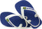 Havaianas Baby Brasil Logo - Slippers - Slingback bandjes - Marine Blue - Maat 23/24
