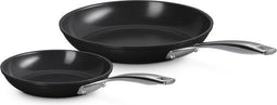 Le Creuset Essential - Koekenpannenset - Keramische Antiaanbaklaag - 24 cm & 28 cm