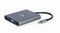 Gembird A-CM-COMBO6-01 - USB Hub - 6 poorten HDMI USB 3.2 Gen 1 - Grijs