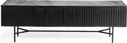 Furntastik Tv-meubel Coria, 175 cm, zwart