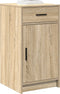 vidaXL - Dressoir - in - Sonoma - Eik - - - 40x41x75 - cm - - - Gemaakt - van - Engineered - Hout