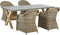 SUSUA/OLBIA - Tuinset voor 4 - Natuurlijk - Vezelcement