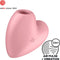 Satisfyer 'Cutie Heart', 8 cm, drukgolven en vibratie, speels design