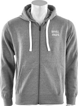 Russell Athletic - Zip Trough Hooded Vest - Vesten - M - Grijs