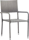 vidaXL - Tuinstoelen - 4 - st - poly - rattan - antraciet