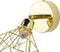 ERMA - Wandlamp set van 2 - Goud - Metaal