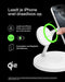 Belkin BoostCharge Pro - 3-in-1 Qi2 Magnetische Draadloze Oplader - Snelladen tot 15W - Inclusief 40W-voedingsadapter