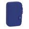Dubbele etui F.C. Barcelona Rood Marineblauw 12.5 x 19.5 x 4 cm (28 Onderdelen)