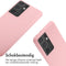iMoshion Hoesje Geschikt voor Samsung Galaxy S21 Ultra Hoesje Met Koord - iMoshion Siliconen hoesje met koord - Roze