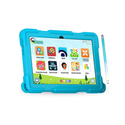 DEPLAY Kids Tablet PRO - Kindertablet 10 Inch - 6000 mAh Batterij - Blauw