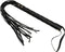 Erotische Zweep – BDSM – Bondage – Sm zweepje – Leer - Zwart
