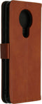 iMoshion Hoesje Geschikt voor Nokia 5.3 Hoesje Met Pasjeshouder - iMoshion Luxe Bookcase - Bruin