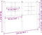 vidaXL - Hoofdbord - 120 - cm - metaal - zwart
