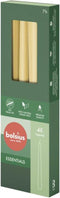 Bolsius - Gotische kaarsen - 245/24 - 4 stuks per verpakking - Oat Beige