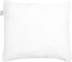 ERRIGAL - Kussen hoog - Wit - 80 x 80 cm - Microvezels