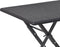 ERRO Bistrotafel - klaptafel - 62x62cm - Inklapbare tuintafel - Hout look - zwart