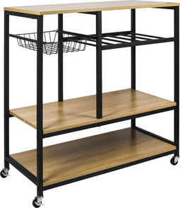 ERRO Keukentrolley op wieltjes - keukenrek - keukenkast - 80x40x85cm