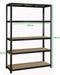 ERRO Opbergrek XL - 120 cm breed - 875 kg draagkracht - Monteren zonder schroeven - Zwart