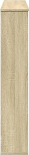 vidaXL - Haardombouw - 100x20x100 - cm - bewerkt - hout - sonoma - eikenkleurig