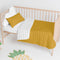 Sprei HappyFriday Basic Kids Dash Mosterd 100 x 130 cm