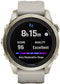 Garmin fēnix 7S Pro - Smartwatch - Power Sapphire Solar - Goud (Beige)