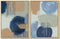 Schilderij DKD Home Decor Sixties Abstract 60 x 4 x 80 cm (2 Stuks)