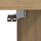 vidaXL - TV-kast - aan - de - muur - Artisan - Eiken - 152x22x113 - cm