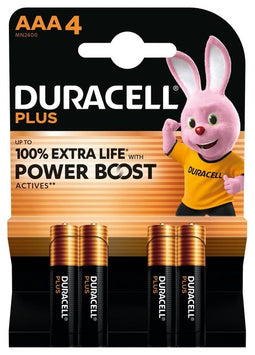 Duracell - Batterij duracell plus powerboost aaa x4 | 10 stuks