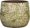 Mica Decorations Bloempot Antica - 32x32x25 cm - Terracotta - Groen