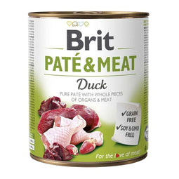 Natvoer Brit Kip Pauw 800 g