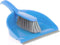 Synx Tools - Stoffer en blik Blauw Kunststof- veger en blik - Schoonmaakartikelen