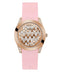 Guess Clarity GW0109L2 Horloge - Siliconen - Roze - Ø 39 mm