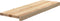 vidaXL - Traptreden - 2 - st - 80x25x2 - cm - onbehandeld - massief - eikenhout