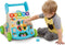 VTech Stap & Leer Loopwagen - Educatief Speelgoed - Interactief Activiteitenpaneel en Vormenstoof - Hout