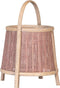 Lykta Kaarshouder Bruin Natuurlijke Vezel 33 x 33 x 44 cm