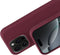 Mobiparts iPhone 16 Pro - Silicone Cover - Soft-touch - Plum Red