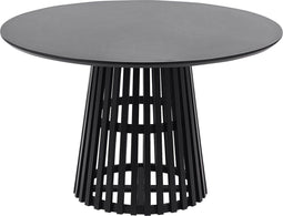 MESILLA - Ronde eettafel - Zwart - 120 cm - MDF