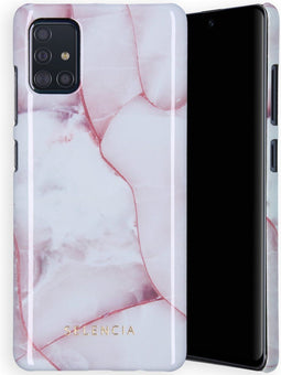 Selencia Hoesje Geschikt voor Samsung Galaxy A41 Hoesje - Selencia Maya Fashion Backcover - roze