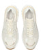 PS Poelman CHARU Dames Sneakers - Vetersluiting - Wit met beige
