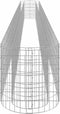 vidaXL - Gabion - plantenbak - verhoogd - 610x50x50 - cm - gegalvaniseerd - ijzer