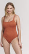 Shiwi Renée - Swimsuit - Zebra patroon - spice route brown - 40