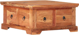 vidaXL - Salontafel - 66x75x35 - cm - massief - acaciahout