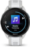 Garmin Forerunner 165 - GPS-hardloopsmartwatch - AMOLED-touchscreen - Grijs (Grijs Wit)